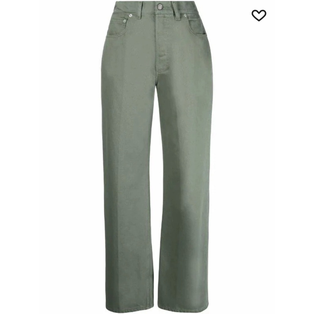 Boyish Jeans logo-patch straight-leg jeans